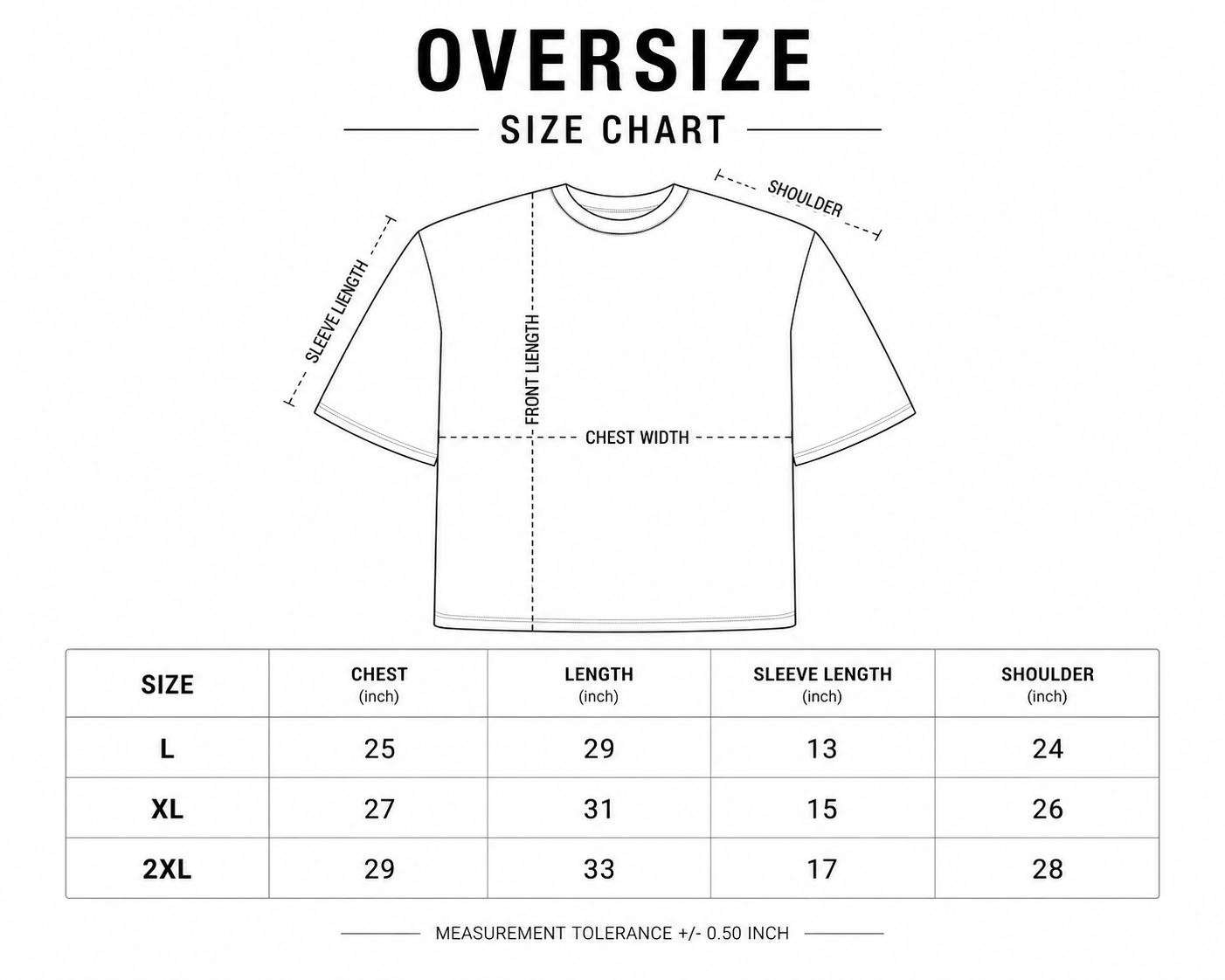 Awakening Oversized Tee – Phantom White