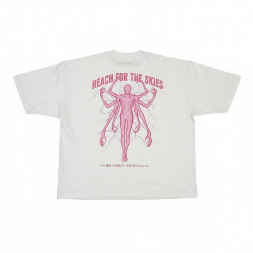 Awakening Oversized Tee – Phantom White